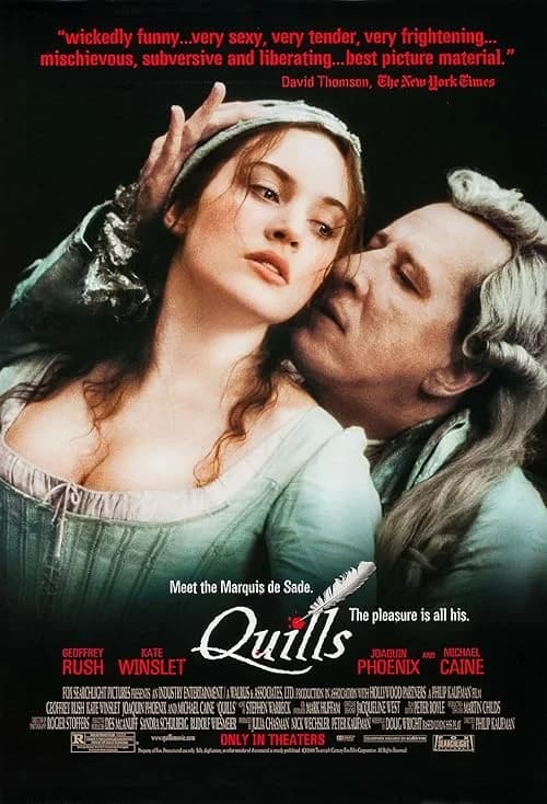 Quills film posteri