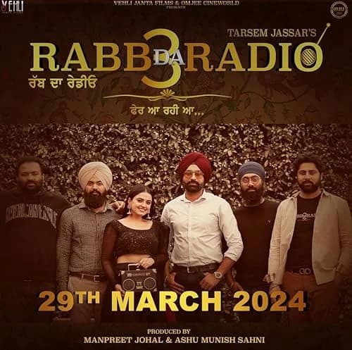 Rabb Da Radio 3 film posteri