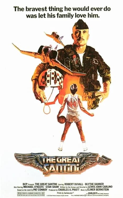 The Great Santini film posteri