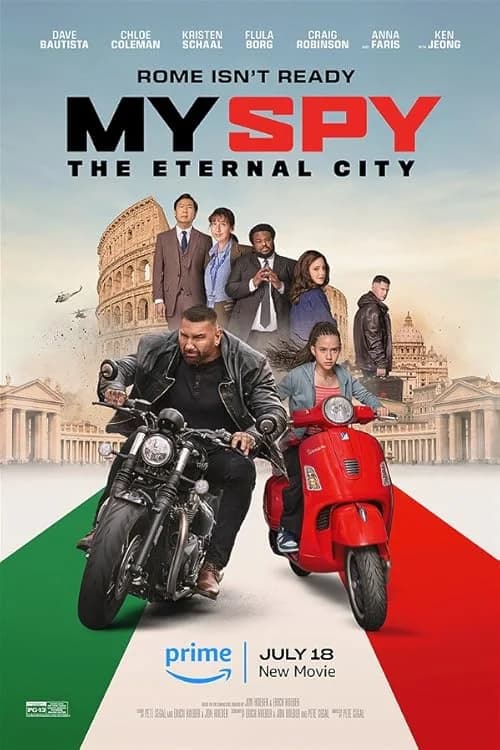 My Spy: The Eternal City film posteri